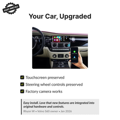 Rolls Royce Wraith 2009-2018 — Wireless Apple CarPlay & Android Auto Module 2012