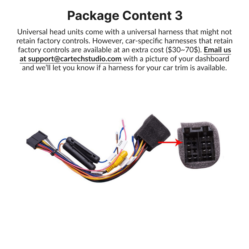 Premium Single Din 9” Universal CarPlay & Android Auto Head Unit with Volume Knob