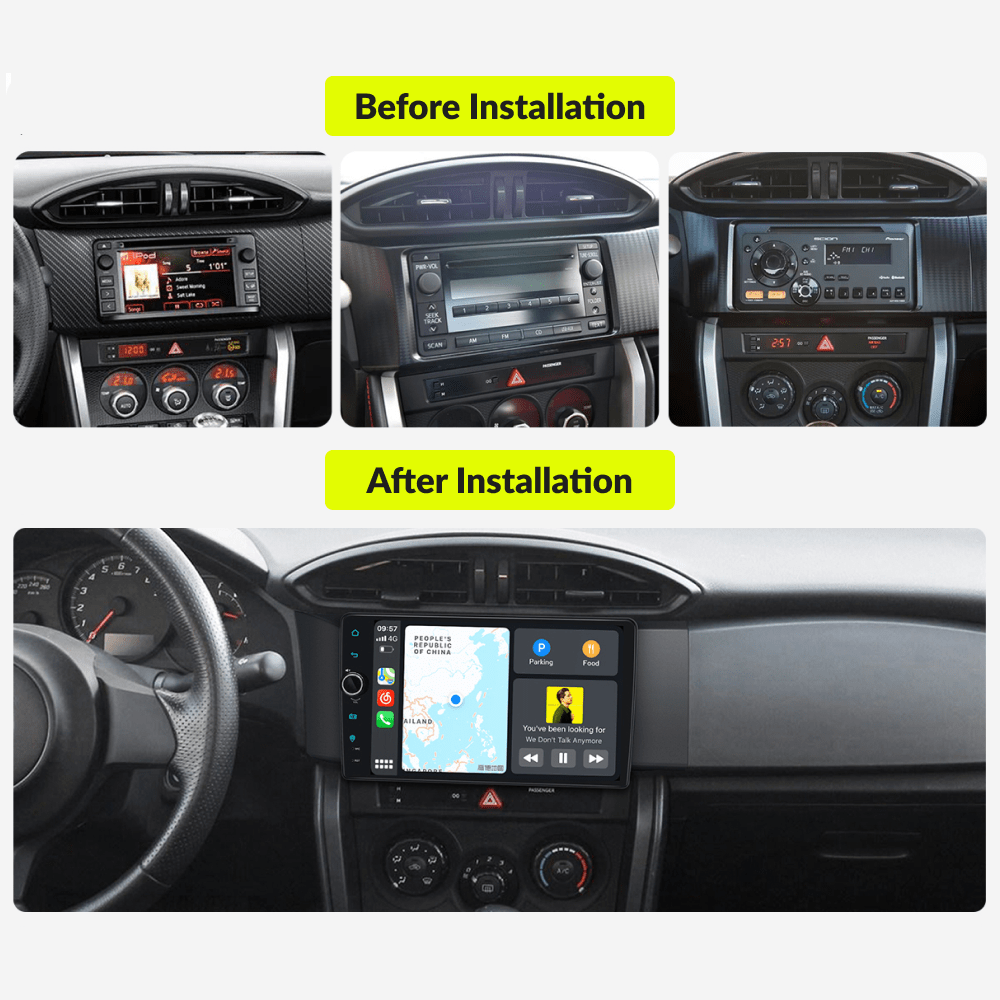 Subaru BRZ 2012-2017 — Premium 9” Carplay & Android Auto Head Unit - Car Tech Studio