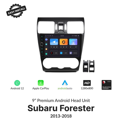 Subaru Forester 2013-2018 — Premium 9” Carplay & Android Auto Head Unit - Car Tech Studio