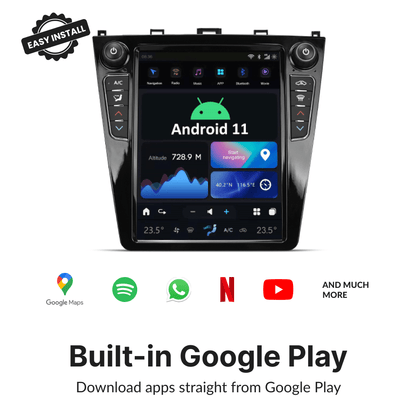 Android 12 2Din Car Stereo For Toyota Sequoia Smooth Tundra 2008