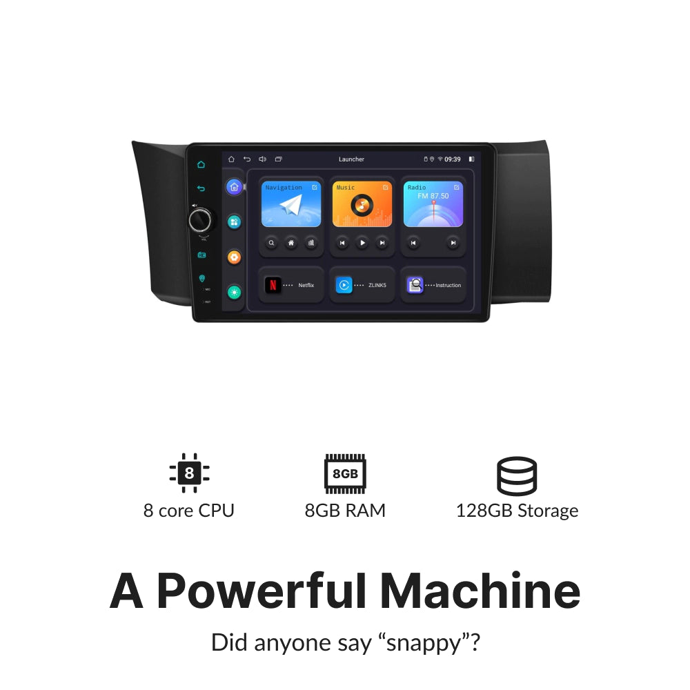 Subaru BRZ 2012-2017 — Premium 9” CarPlay & Android Auto Head Unit 2012