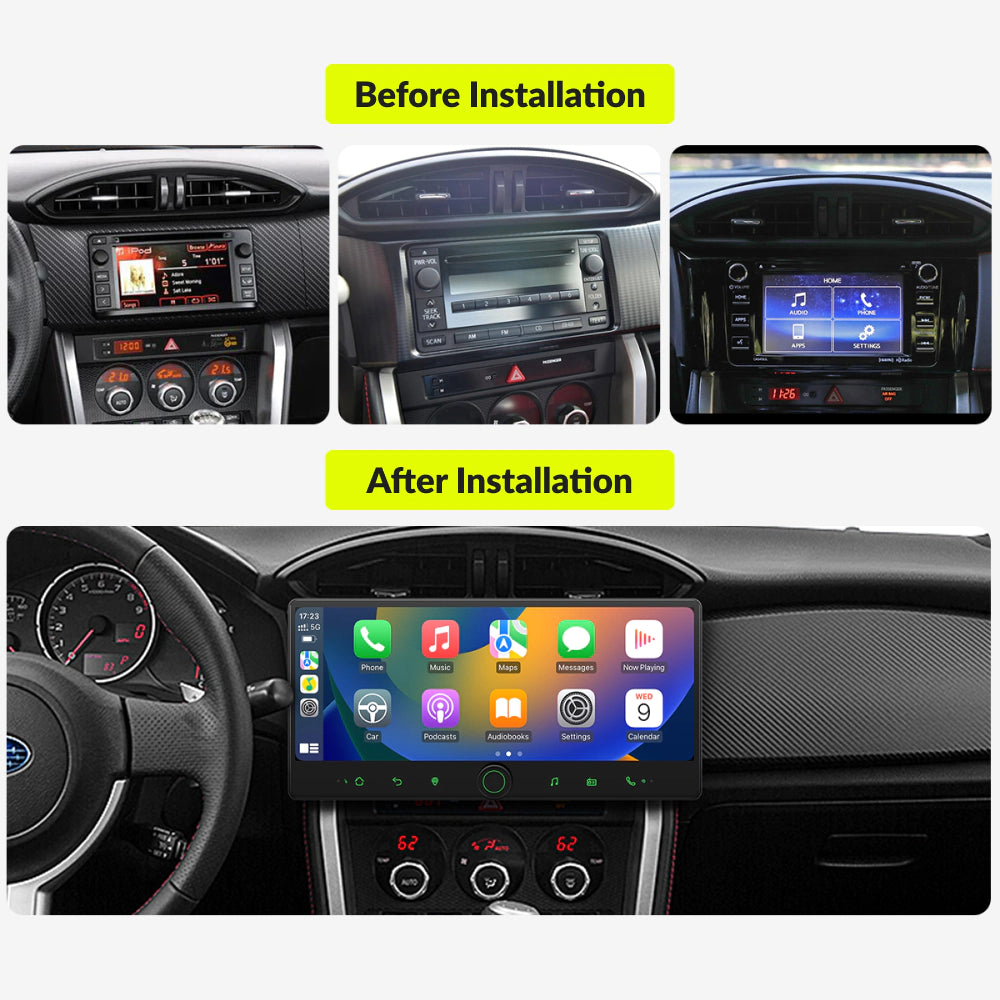Subaru BRZ 2012-2021 — Premium 12.3” CarPlay & Android Auto Head Unit 2012