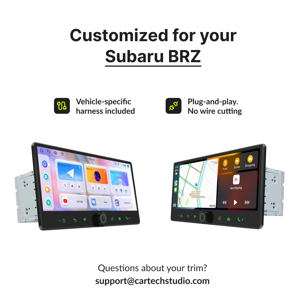 Subaru BRZ 2012-2021 — Premium 12.3” CarPlay & Android Auto Head Unit 2012