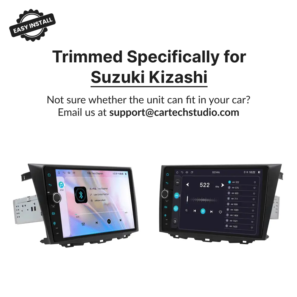 Suzuki Kizashi 2009-2015 — Premium 9” Carplay & Android Auto Head Unit - Car Tech Studio