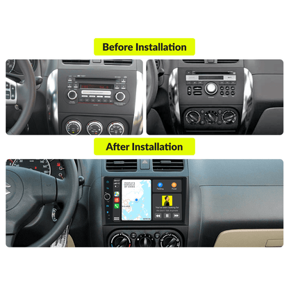 Suzuki SX4 2006-2013 — Premium 9” Carplay & Android Auto Head Unit - Car Tech Studio