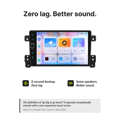 Suzuki Grand Vitara 2005-2023 — Premium 9” CarPlay & Android Auto Head Unit 2005