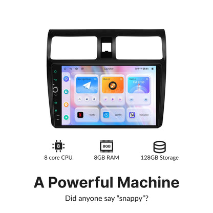 Suzuki Swift 2004-2010 — Premium 10.1” CarPlay & Android Auto Head Unit 2004