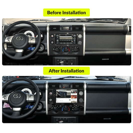 Toyota FJ Cruiser 2007-2014 — Premium 9” Carplay & Android Auto Head Unit