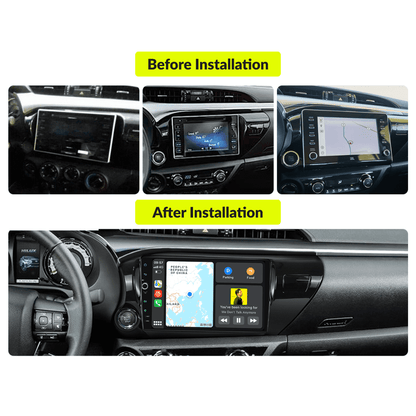 Toyota Hilux 2016-2021 — Premium 10.1” Carplay & Android Auto Head Unit - Car Tech Studio