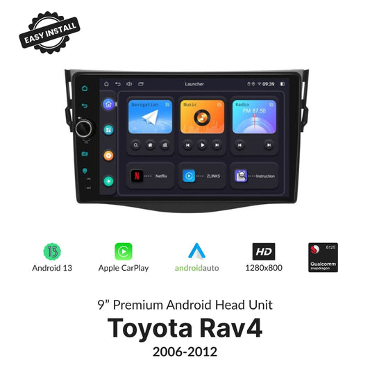 Toyota Rav4 2006-2012 — Premium 9” Carplay & Android Auto Head Unit