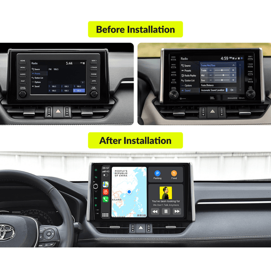 Toyota Rav4 2019-2023 — Premium 10.1” Carplay & Android Auto Head Unit