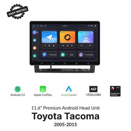 Toyota Tacoma 2005-2015 — Premium 9” Carplay & Android Auto Head Unit