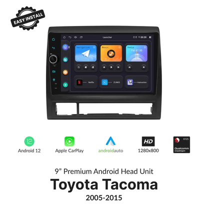 Toyota Tacoma 2005-2015 — Premium 9” Carplay & Android Auto Head Unit - Car Tech Studio