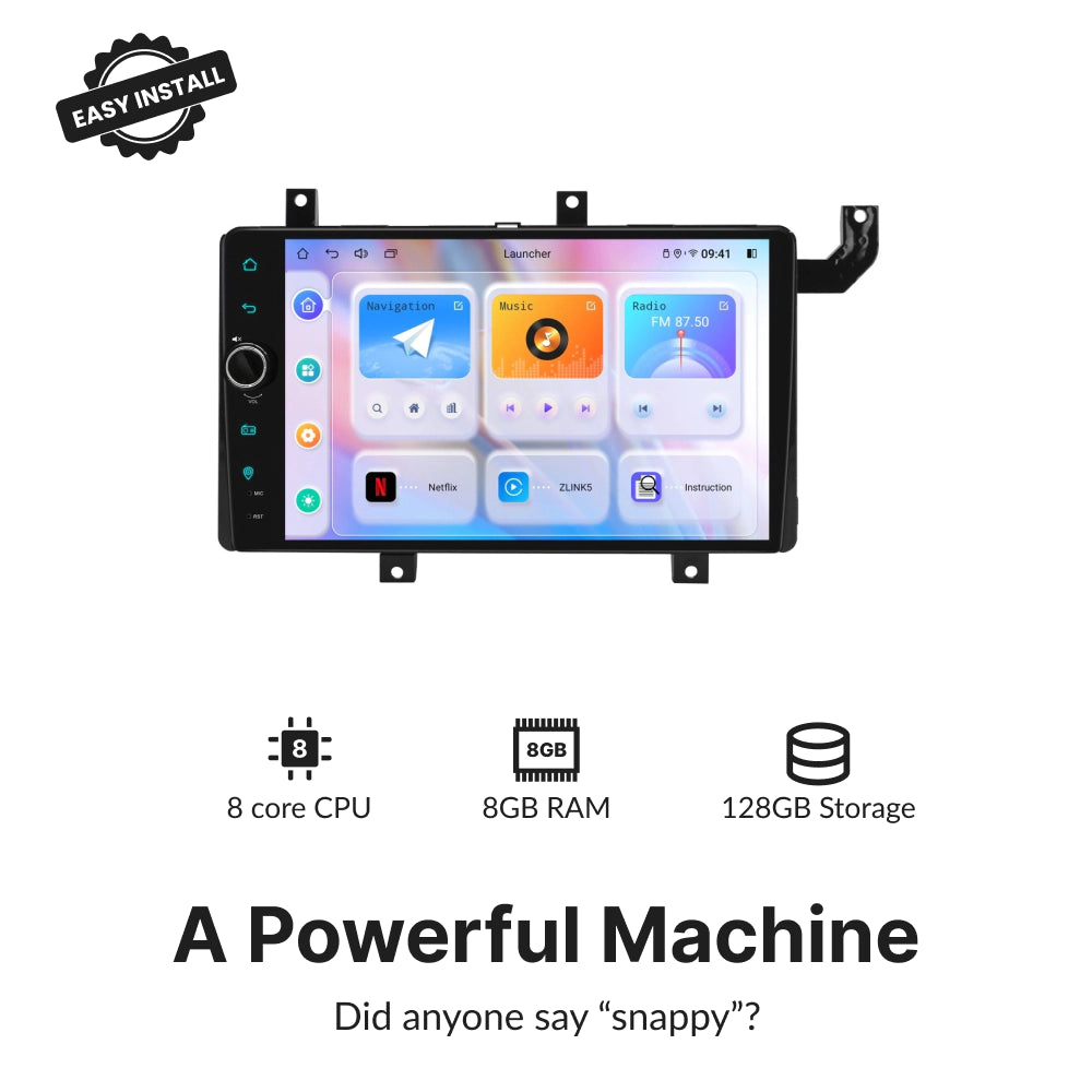 Toyota Tacoma 2016-2023 — Premium 9” CarPlay & Android Auto Head Unit