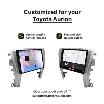 Toyota Aurion 2015-2018 — Premium 10.1” CarPlay & Android Auto Head Unit 2015