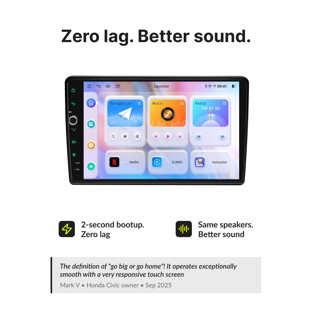 Toyota Auris 2006-2012 — Premium 10.1" CarPlay & Android Auto Head Unit 2006