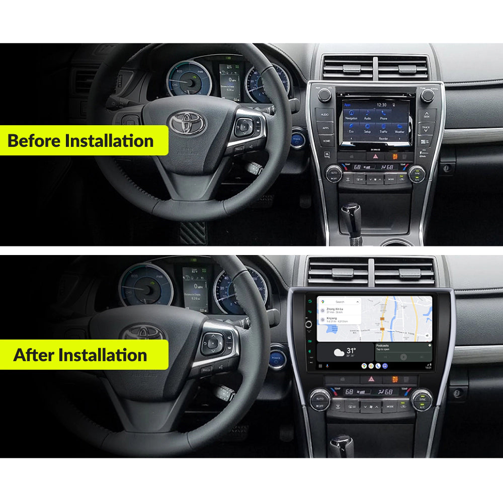 Toyota Camry 2015-2017 (US Version) — Premium 10.1” CarPlay & Android Auto Head Unit 2015