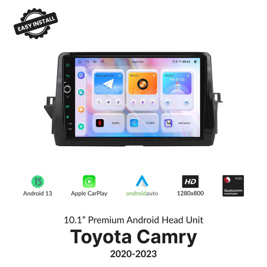 Toyota Camry 2020-2023 — Premium 10.1” CarPlay & Android Auto Head Unit 2020