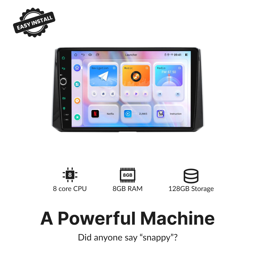 Toyota Corolla 2018-2023 — Premium 10.1” CarPlay & Android Auto Head Unit 2018