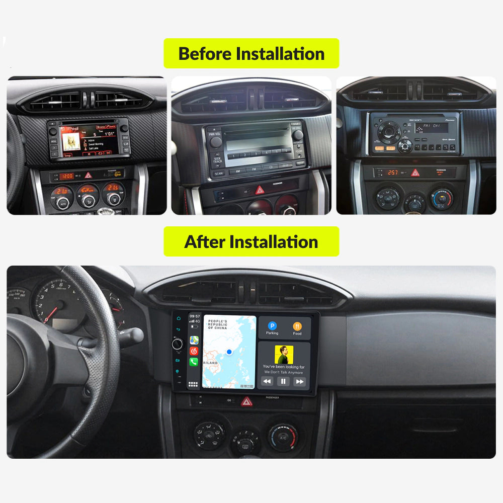 Toyota GT86 2012-2017 | 9” Wireless CarPlay Android Head Unit