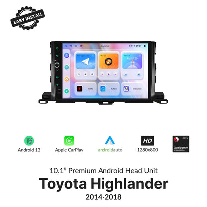 Toyota Highlander 2014-2018 — Premium 10.1” CarPlay & Android Auto Head Unit 2014