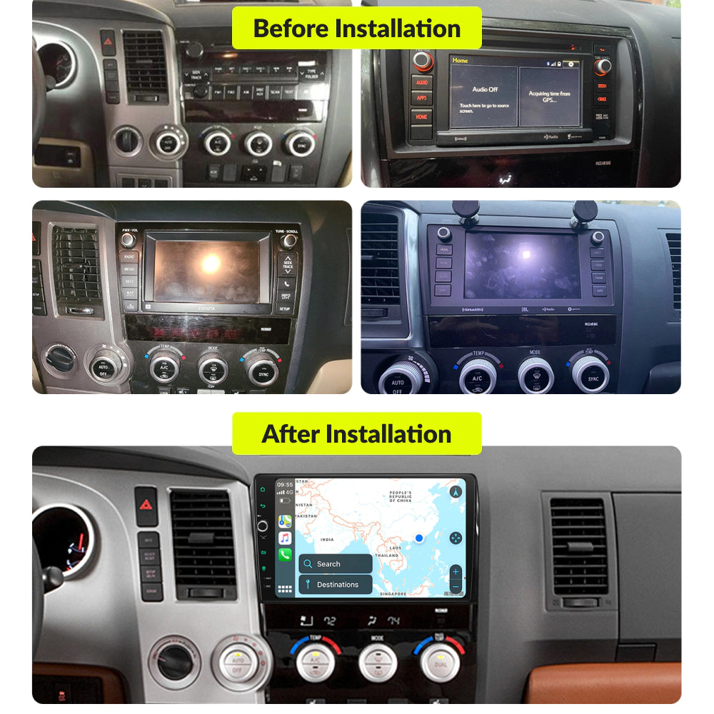Toyota Sequoia 2008-2022 — Premium 10.1” CarPlay & Android Auto Head Unit 2008