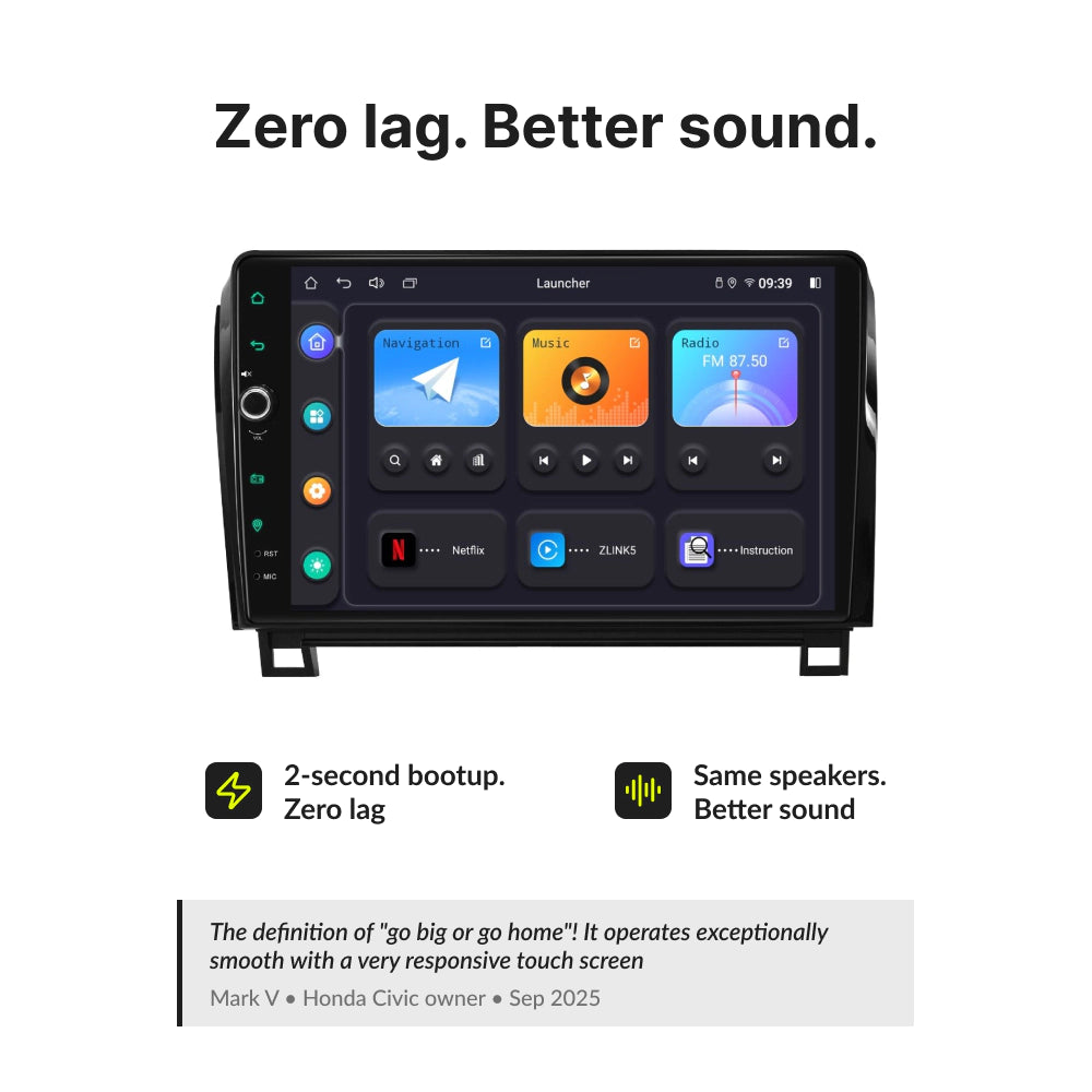 Toyota Sequoia 2008-2022 — Premium 10.1” CarPlay & Android Auto Head Unit 2008