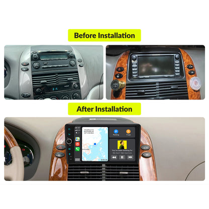 Toyota Sienna 2004-2010 — Premium 9” CarPlay & Android Auto Head Unit 2004