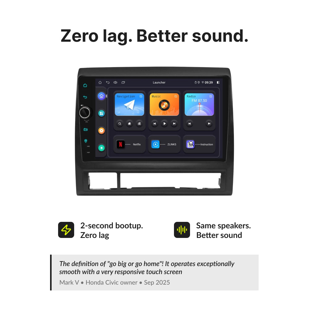 Toyota Tacoma 2005-2015 | 9” Wireless CarPlay Android Head Unit