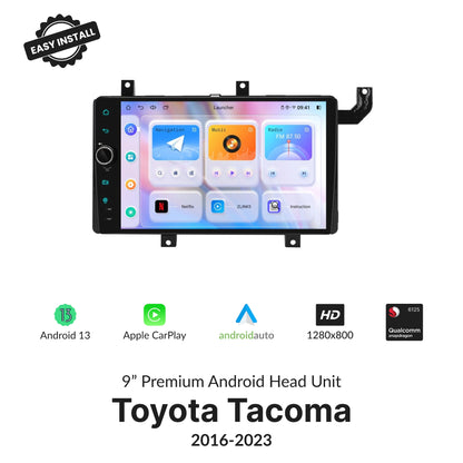 Toyota Tacoma 2016-2023 — Premium 9” CarPlay & Android Auto Head Unit 2016