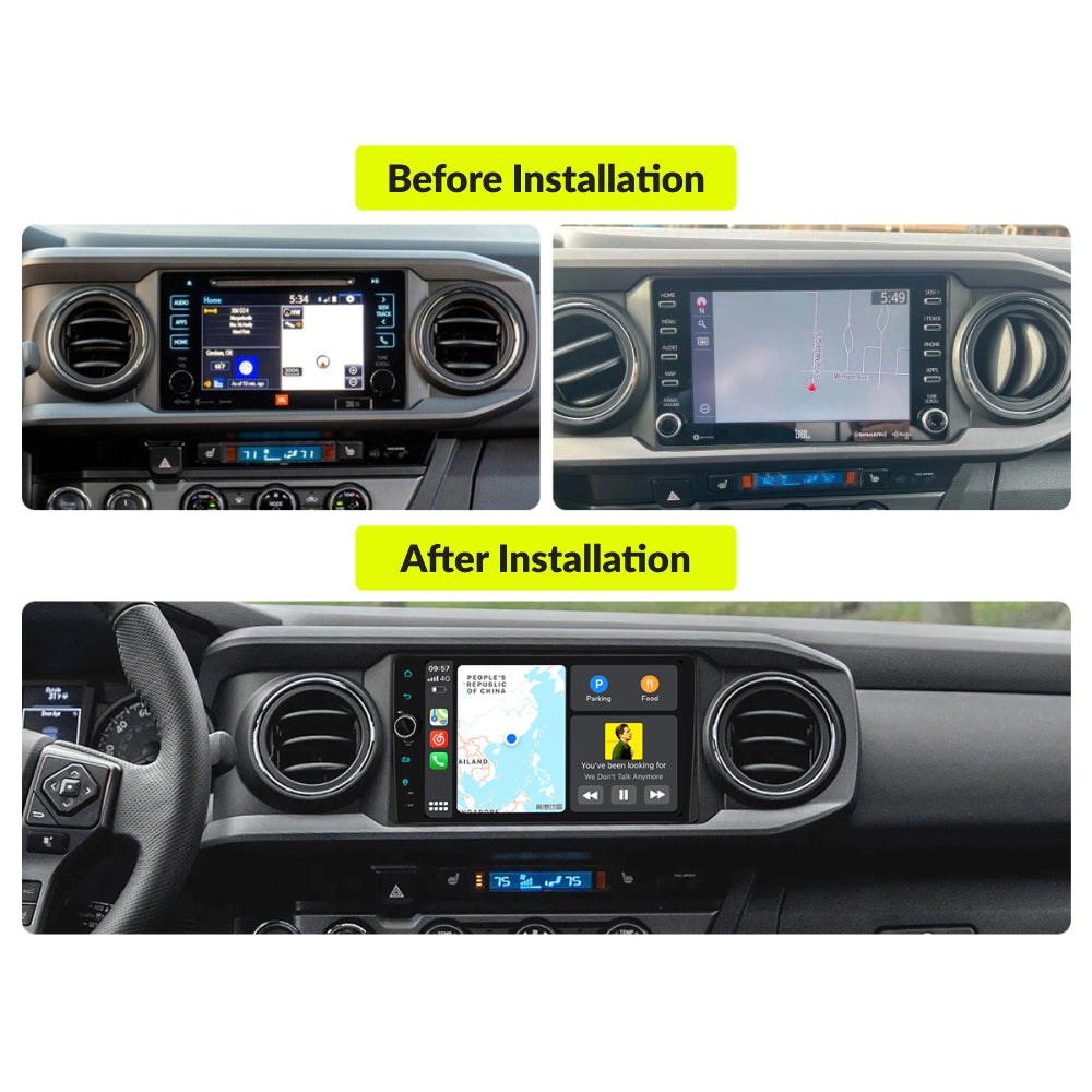 Toyota Tacoma 2016-2023 — Premium 9” CarPlay & Android Auto Head Unit 2016