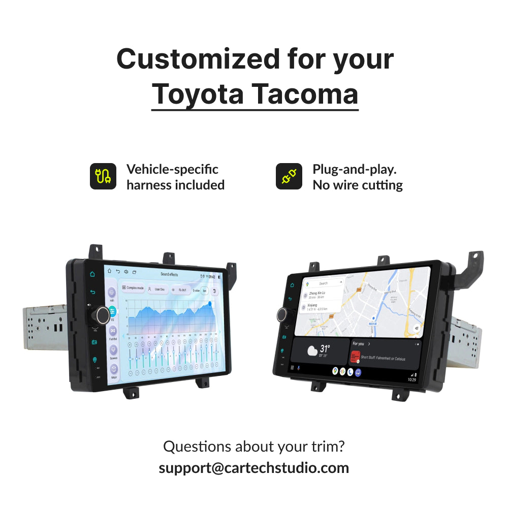 Toyota Tacoma 2016-2023 — Premium 9” CarPlay & Android Auto Head Unit 2016