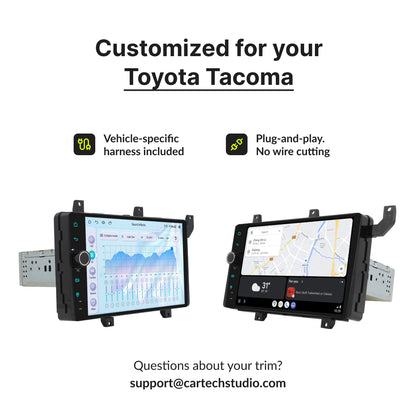 Toyota Tacoma 2016-2023 — Premium 9” CarPlay & Android Auto Head Unit 2016