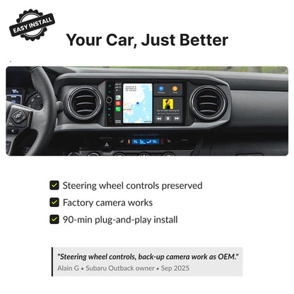 Toyota Tacoma 2016-2023 — Premium 9” CarPlay & Android Auto Head Unit 2016