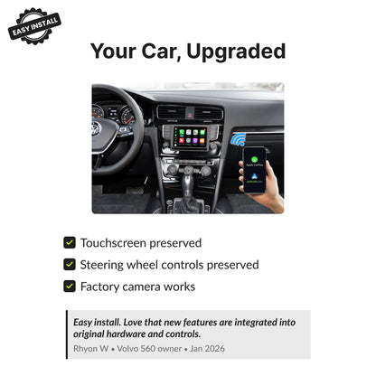 Volkswagen Golf 2012-2018 — Wireless Apple CarPlay & Android Auto Module 2012