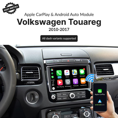 Volkswagen Touareg 2010-2017 — Wireless Apple CarPlay & Android Auto Module 2010 / 6.5 inch